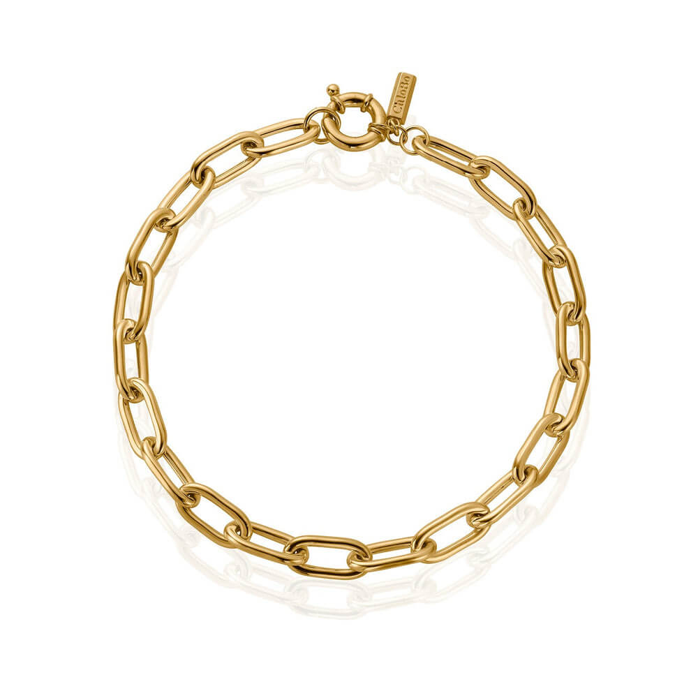 ChloBo 22CT Gold Plated Chunky Link Necklace - MococoChloBoCC - G - NE - 11 - S19504375354795Necklaces