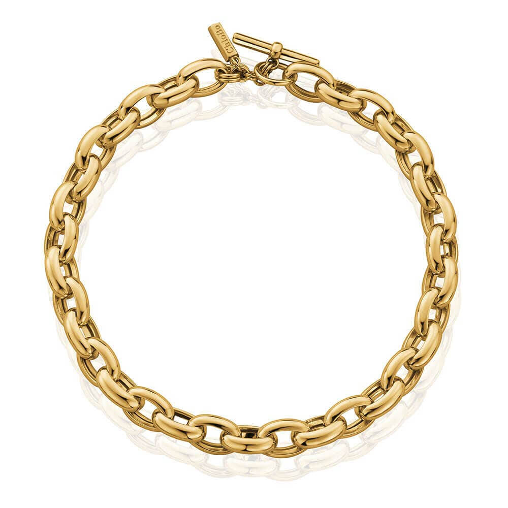 ChloBo 22CT Gold Plated Mini Rollo Necklace - MococoChloBoCC - G - NE - 19 - S19508981635392Necklaces