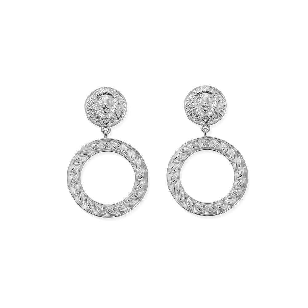ChloBo 925 Sterling Silver Lion Statement Earrings - MococoChloBoCC - S - ER - 2 - S19501642363863Earrings