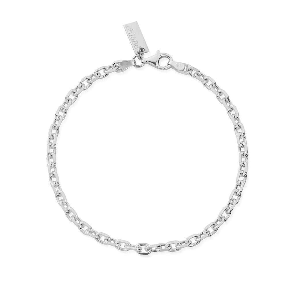 ChloBo 925 Sterling Silver Men's Anchor Chain Bracelet - MococoChloBoSBANCHORM9509328179135Bracelets