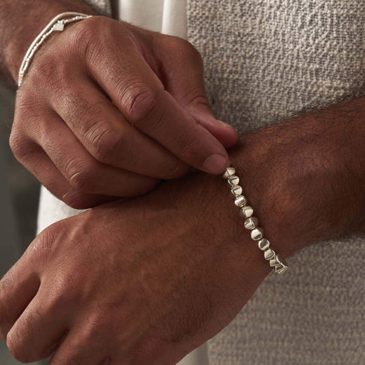 ChloBo 925 Sterling Silver Men's Bullet Bracelet - MococoChloBoSBBULM5060441656612Bracelets