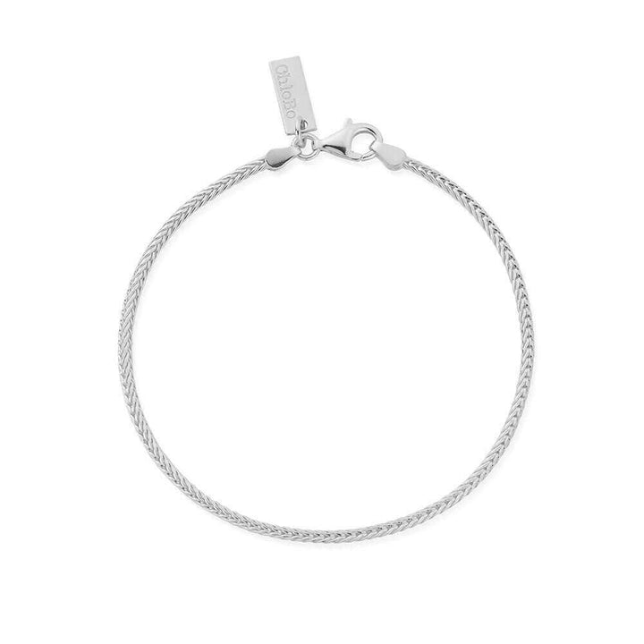 ChloBo 925 Sterling Silver Men's Fox Tail Chain Bracelet - MococoChloBoSBFOXTAILM9508666145314Bracelets