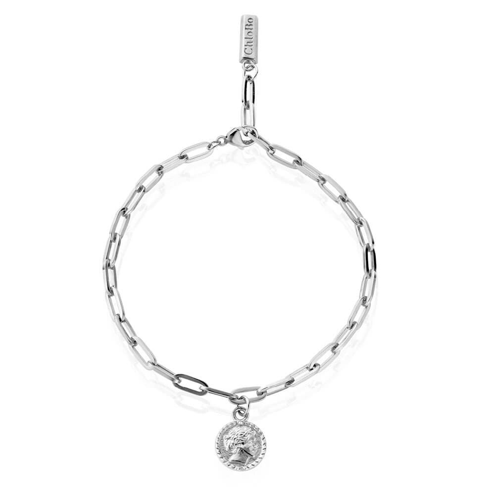 ChloBo 925 Sterling Silver Mini Link Aphrodite Goddess Anklet - MococoChloBoCC - S - AN - 1 - S19504875347730Type_Anklets