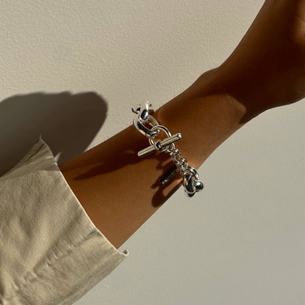 ChloBo 925 Sterling Silver Mini Rollo Bracelet - MococoChloBoCC - S - BR - 17 - S19503818526416Bracelets