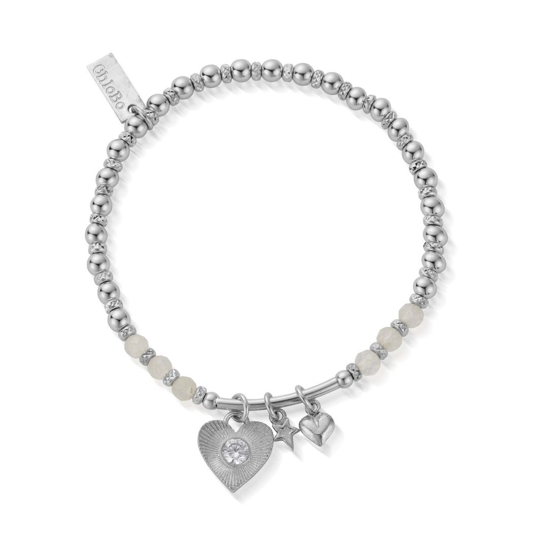 ChloBo Christmas Exclusive Cracker: Sparkling Love Necklace, Bracelet &amp; Earrings Gift - MococoChloBoXMAS25CRACKER2Jewellery Sets