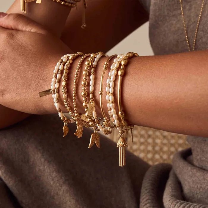 ChloBo Gold and Pearl Forever And Always Bracelet - MococoChloBoGBRP25660754169354619Bracelets