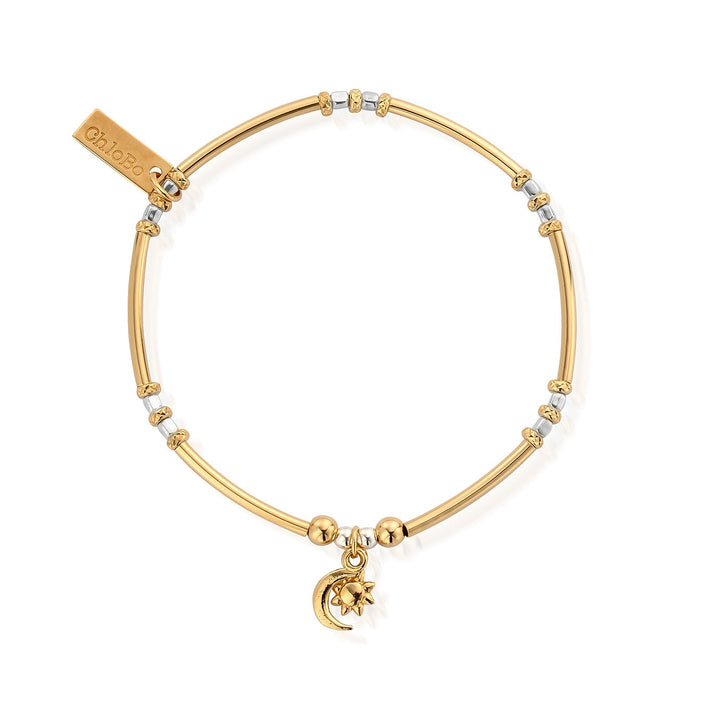 ChloBo Gold and Silver Dainty Moon and Sun Bracelet - MococoChloBoGMBMNCR10970784862040694Bracelets