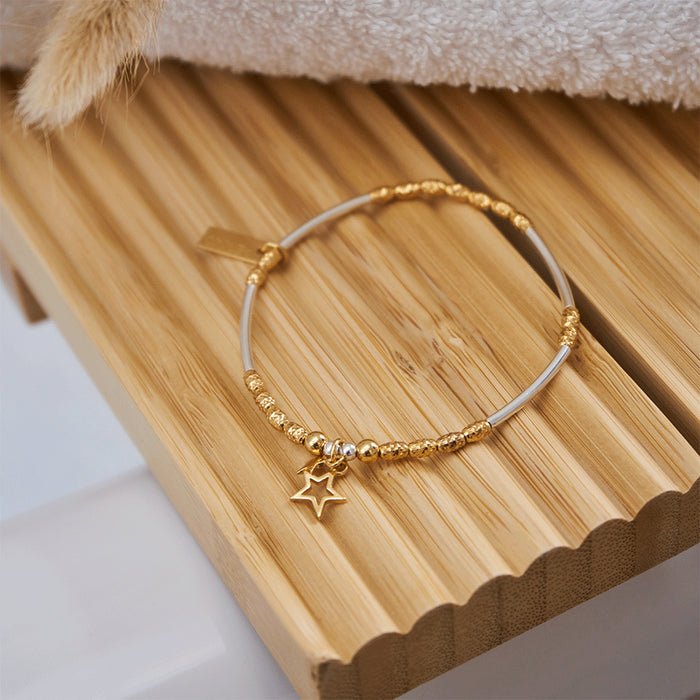 ChloBo Gold and Silver Double Star Bracelet - MococoChloBoGMBMNSR11280784862040670Bracelets