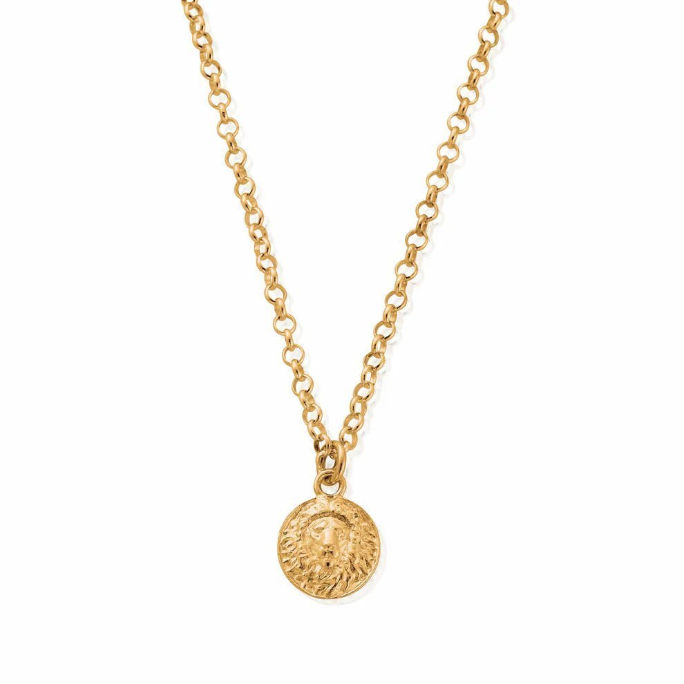 ChloBo Gold Belcher Chain Lion Necklace - MococoChloBoCC-G-NE-22-S19509234142261Necklaces