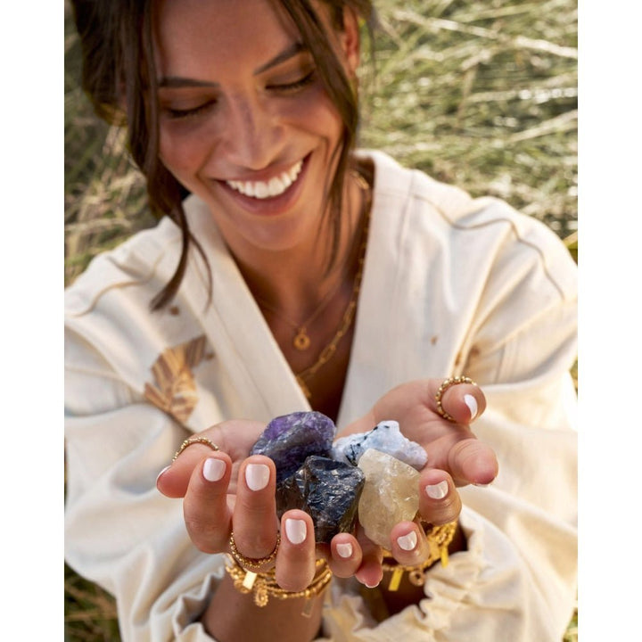 Chlobo Gold Chakra Necklace - MococoChloBoGNTRC7649501929384420Necklaces
