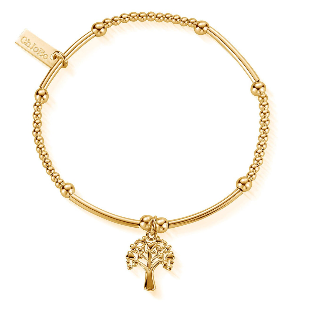 ChloBo Gold Cute Mini Heart Tree of Life Bracelet - MococoChloBoGBCM7750784862039995Bracelets