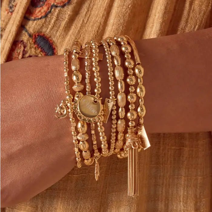 ChloBo Gold Dainty Moon and Sun Bracelet - MococoChloBoGBCFB10970784862039841Bracelets