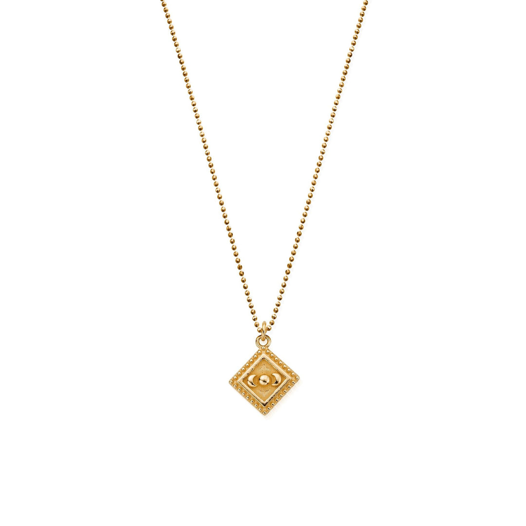 ChloBo Gold Diamond Cut Chain with Moon Magic Necklace - MococoChloBoGCDC233519509113666246Necklaces