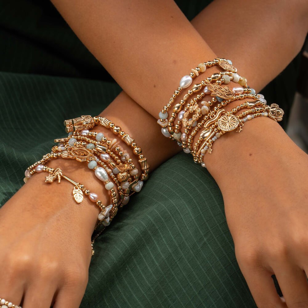 Chlobo Lotus Bracelet ChloBo Silver Lotus Flower Bracelet