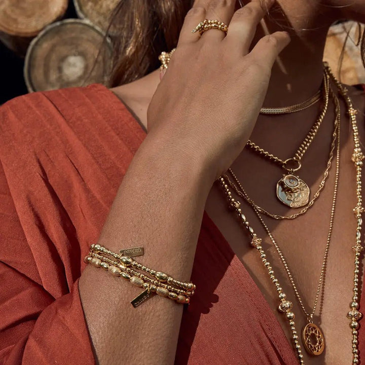 ChloBo Gold Double Rice Bracelet - MococoChloBoGBCOD0784862044715Bracelets