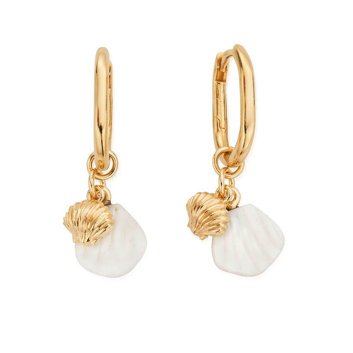 Chlobo Gold Dream Waves oval Hoop Earrings - MococoChloBoGEH35153541/WEB9501878838623Earrings