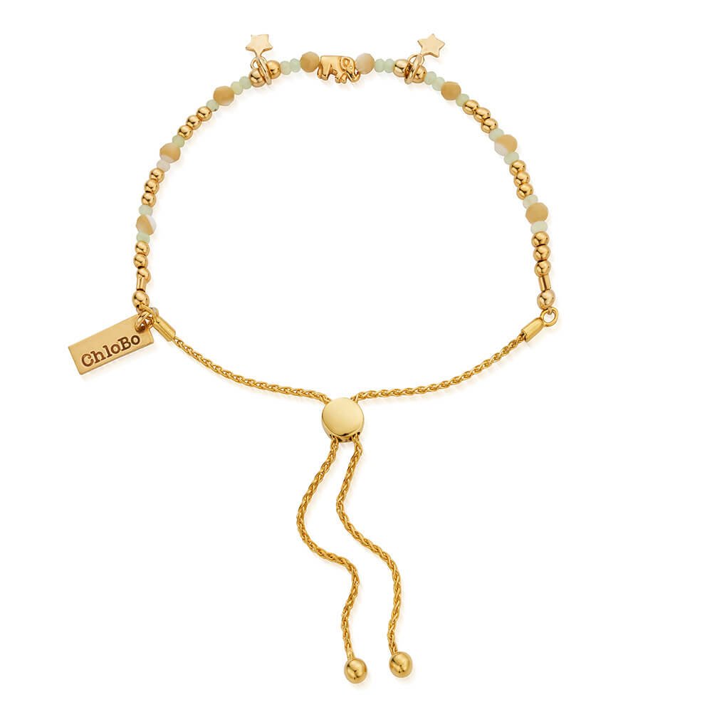 Chlobo Gold Elephant Enchantment Adjustable Bracelet - MococoChloBoGBAAP11084039/WEB9506232215973Bracelets