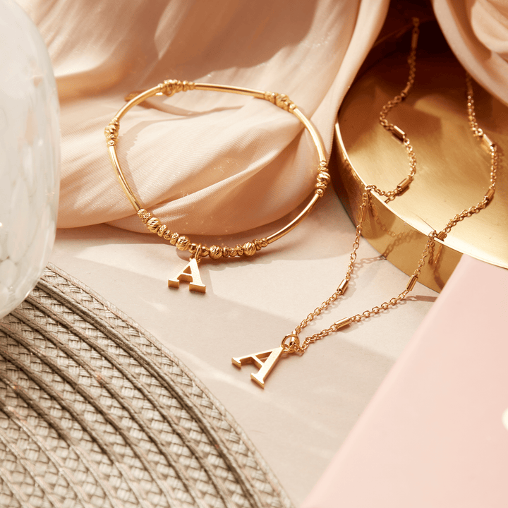 ChloBo Gold Initials A - Z Bracelet - MococoChloBoGBMNFR4043A9504722773767Bracelets