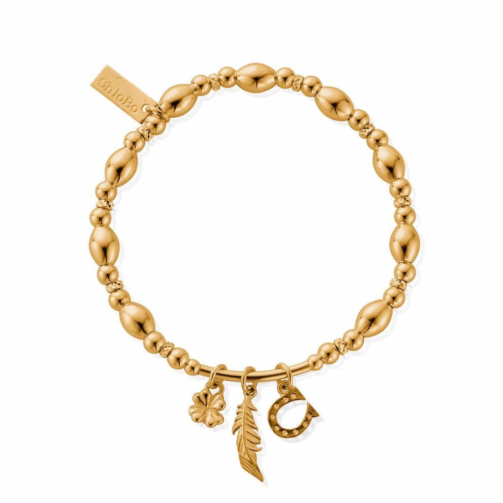 ChloBo Gold Luck and Courage Bracelet - MococoChloBoGBMULLC9503561863325Bracelets