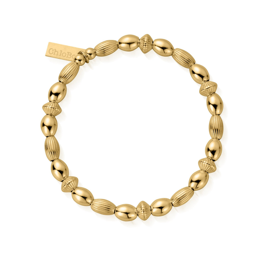 ChloBo Gold Mini Oval Disc Bracelet - MococoChloBoGBMOD0784862044722Bracelets