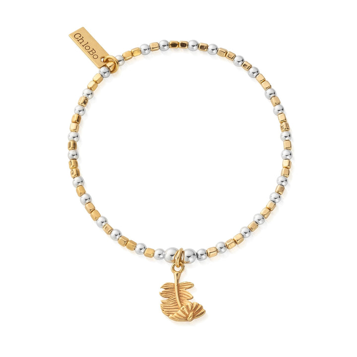 ChloBo Gold Mixed Curved Feather Bracelet - MococoChloBoGMBCFB25670754169355968Bracelets