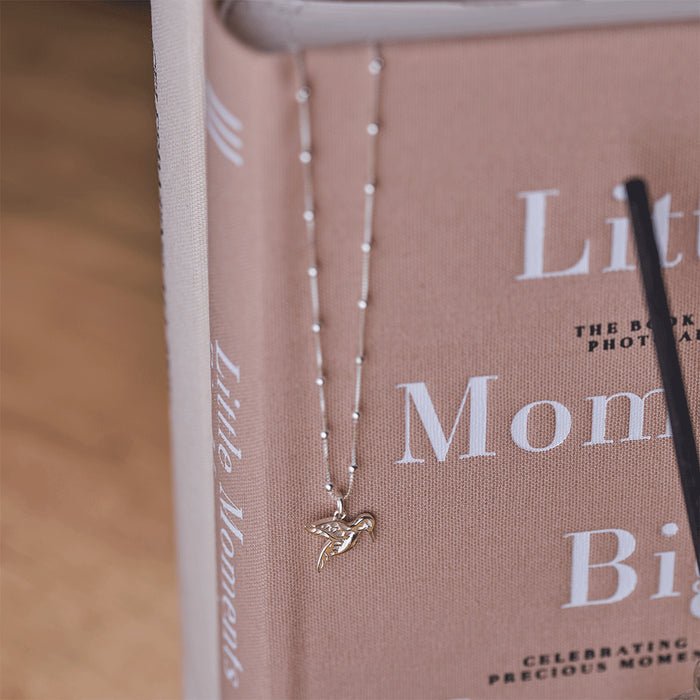 ChloBo Gold Newbie Necklace with Humming Bird Necklace - MococoChloBoGNBB7550784862039919Necklaces