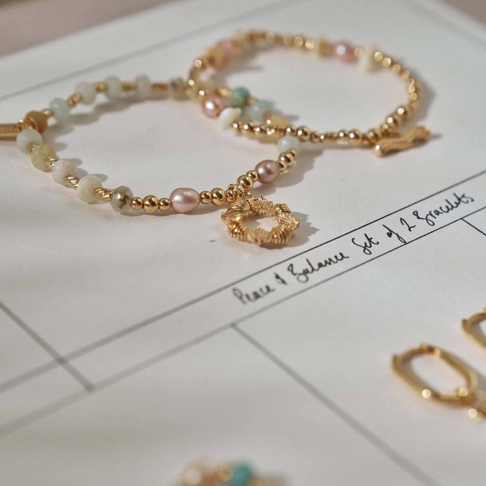 Chlobo Gold Peace and Balance set of 2 - MococoChloBoGBSETAPS3539/WEB9505188795362Bracelets