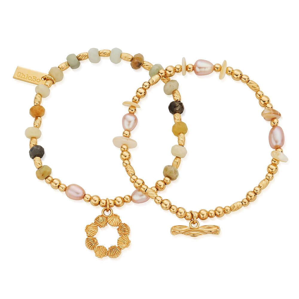 Chlobo Gold Peace and Balance set of 2 - MococoChloBoGBSETAPS3539/WEB9505188795362Bracelets