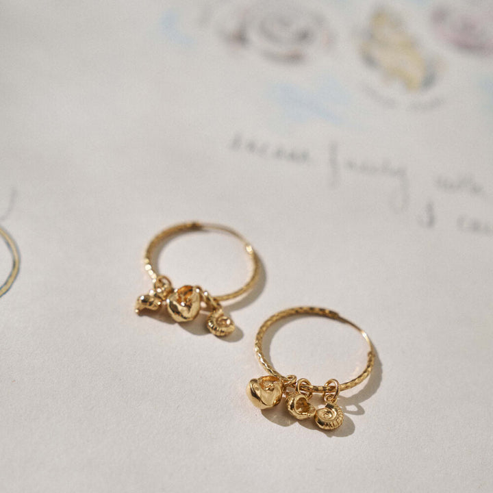 Chlobo Gold Resilient Dreams Hoop Earrings - MococoChloBoGEHMUL3/WEB9502531985425Earrings