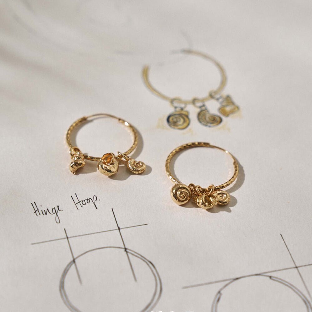 Chlobo Gold Resilient Dreams Hoop Earrings - MococoChloBoGEHMUL3/WEB9502531985425Earrings