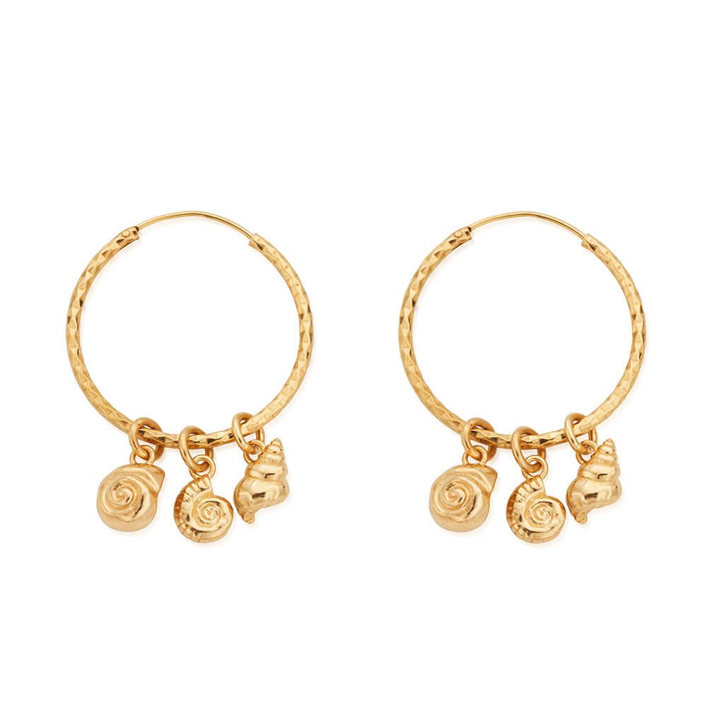 Chlobo Gold Resilient Dreams Hoop Earrings - MococoChloBoGEHMUL3/WEB9502531985425Earrings