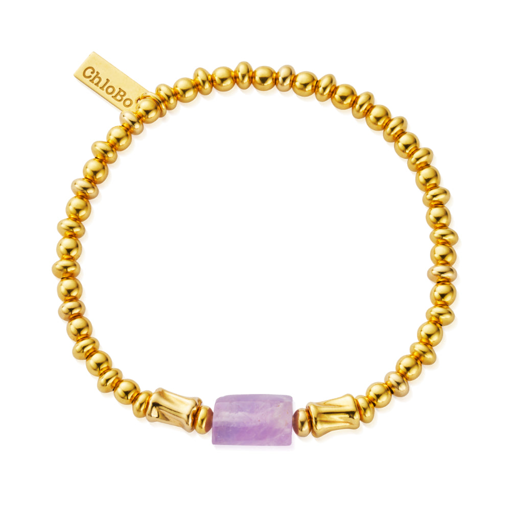 Chlobo Gold Spirit Stone Calming Bracelet image