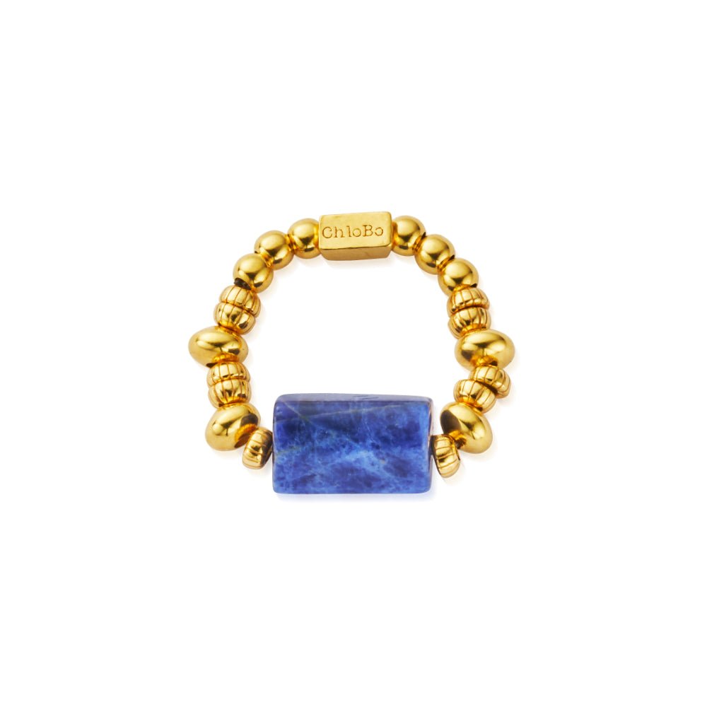 ChloBo Gold Spirit Stone Guidance Ring - MococoChloBoGR1SSS9501559882761Rings