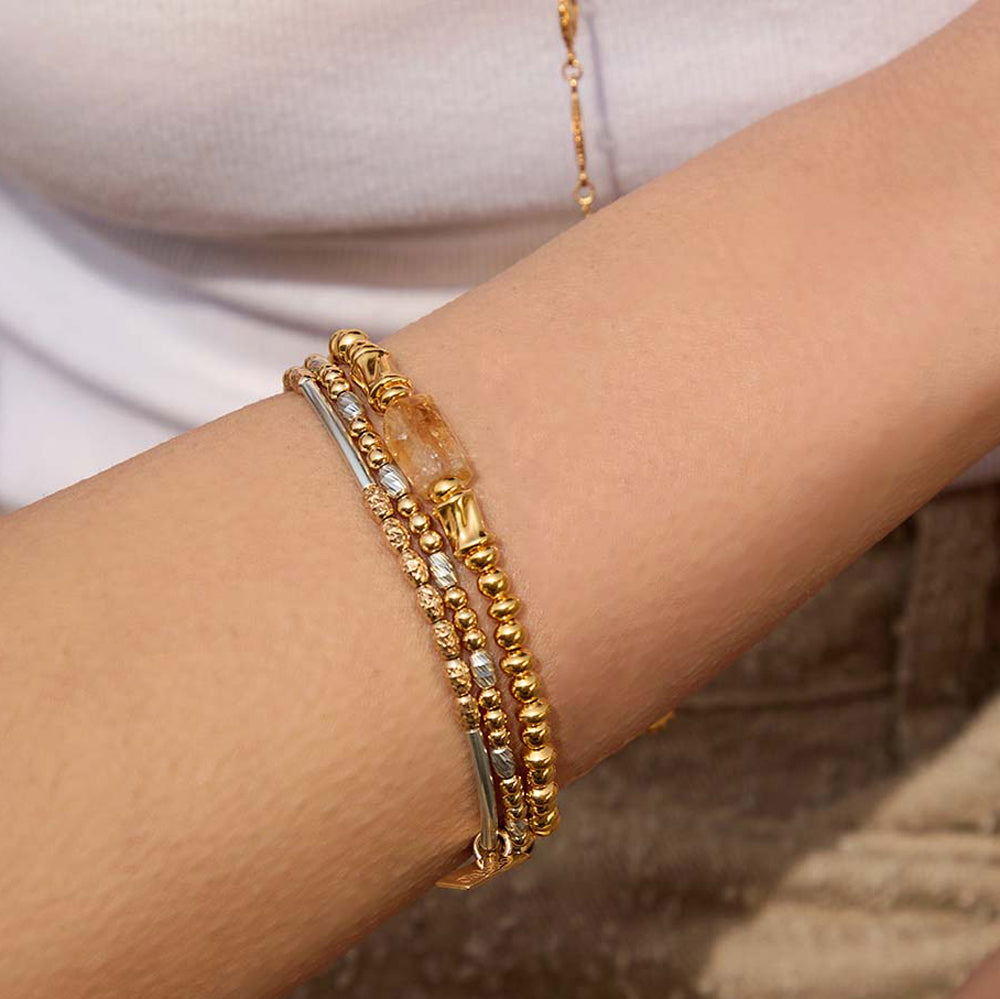 Chlobo Gold Spirit Stone Joy Bracelet image 1
