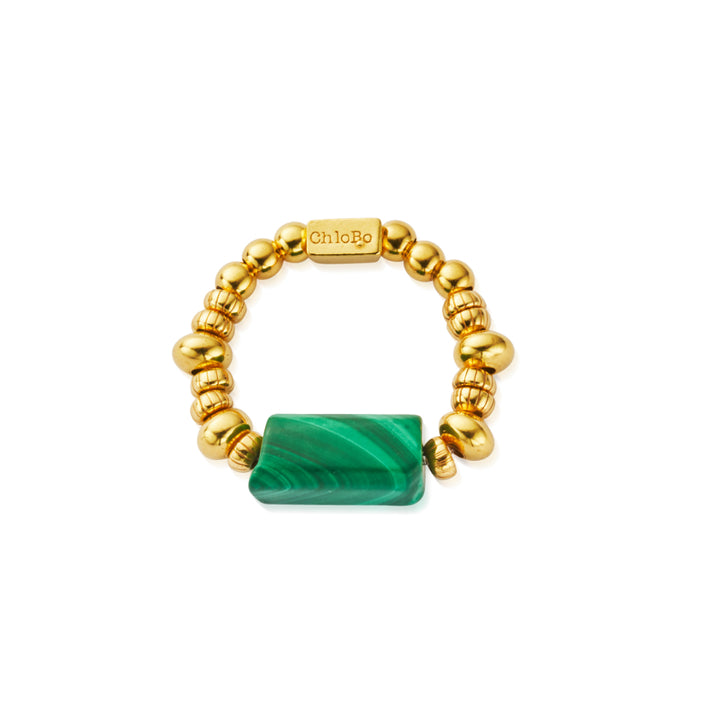 Chlobo Gold Spirit Stone Protection Ring image