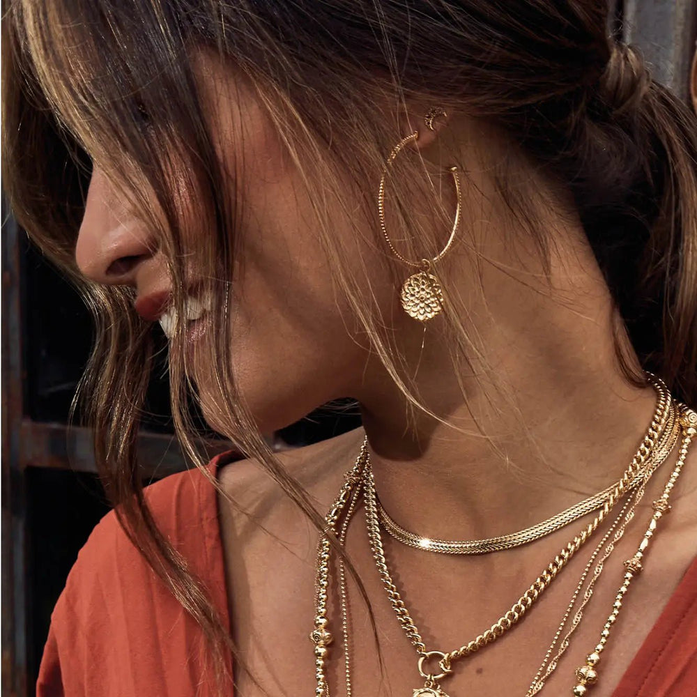 ChloBo Gold Starry Moon Earrings - MococoChloBoGEST30990754169355616Earrings