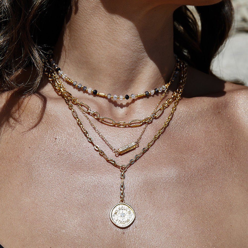 ChloBo Gold Stellar Fortune Necklace - MococoChloBoGN34639505618842123Necklaces