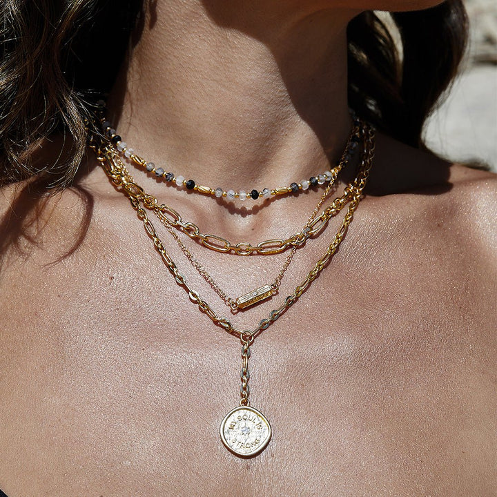 ChloBo Gold Stellar Fortune Necklace - MococoChloBoGN34639505618842123Necklaces