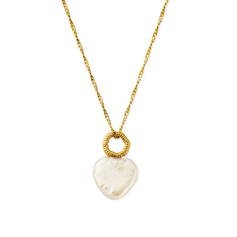 ChloBo Gold Tiny Twisted Rope Chain Lucky Pearl Necklace - MococoChloBoGNTRCHP9501618433552Necklaces