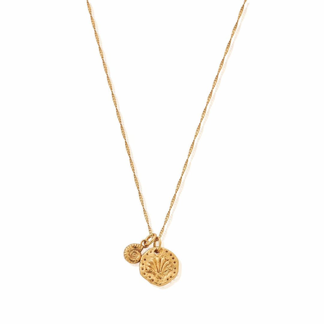 ChloBo Gold Tiny Twisted Rope Chain Travelling Protection Necklace - MococoChloBoGNTRC352735139505325362686Necklaces
