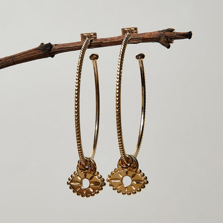 ChloBo Gold Visionary Hoop Earrings - MococoChloBoGEH34759508492866858Earrings