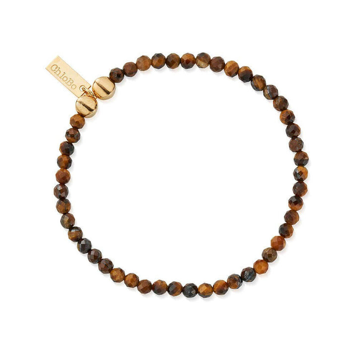 ChloBo Men's Gold Tiger's Eye Bracelet - MococoChloBoGBTESBM5060436644181Bracelets