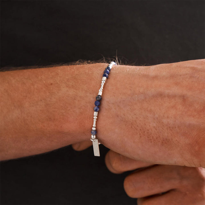 ChloBo Men's Sodalite Barbell Bracelet - MococoChloBoSBSDBM9501451438738Bracelets