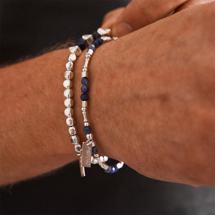 ChloBo Men's Sodalite Barbell Bracelet - MococoChloBoSBSDBM9501451438738Bracelets