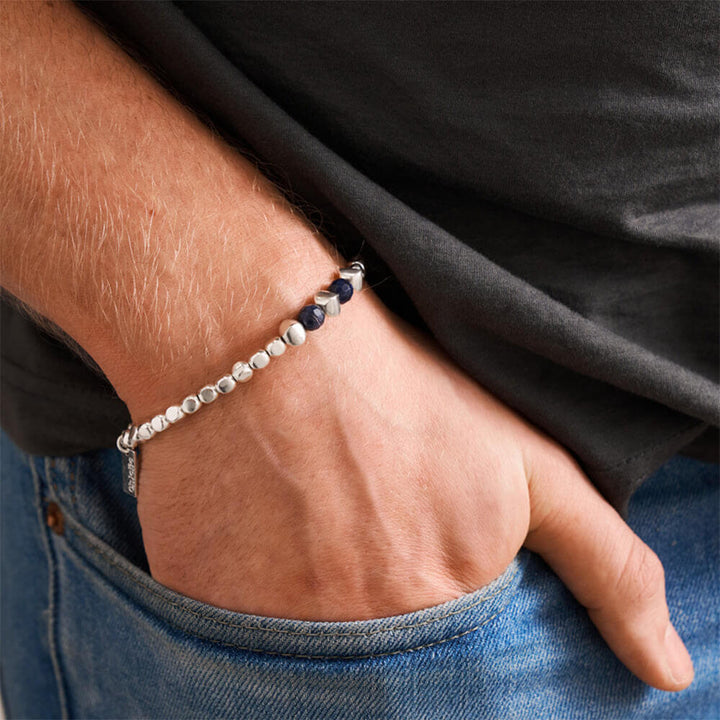ChloBo Men's Sodalite Cube Bracelet - MococoChloBoSBSCM9506899186364Bracelets