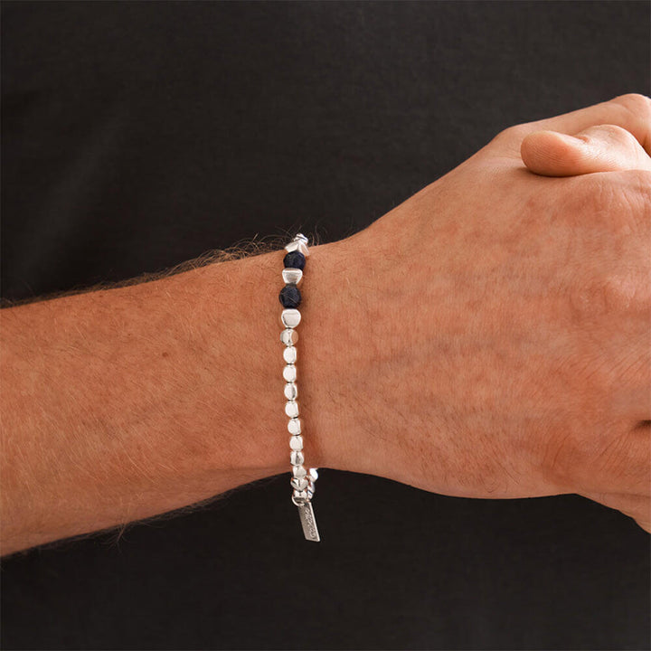 ChloBo Men's Sodalite Cube Bracelet - MococoChloBoSBSCM9506899186364Bracelets