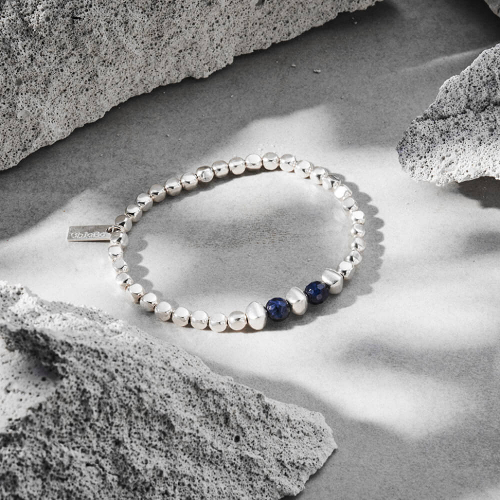 ChloBo Men's Sodalite Cube Bracelet - MococoChloBoSBSCM9506899186364Bracelets