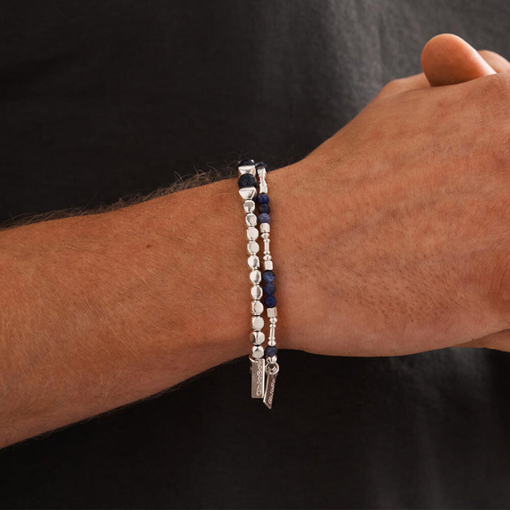 ChloBo Men's Sodalite Cube Bracelet - MococoChloBoSBSCM9506899186364Bracelets