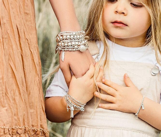 ChloBo Mummy & Mini Didi Tassel Set of 2 Bracelets - MococoChloBoBracelets