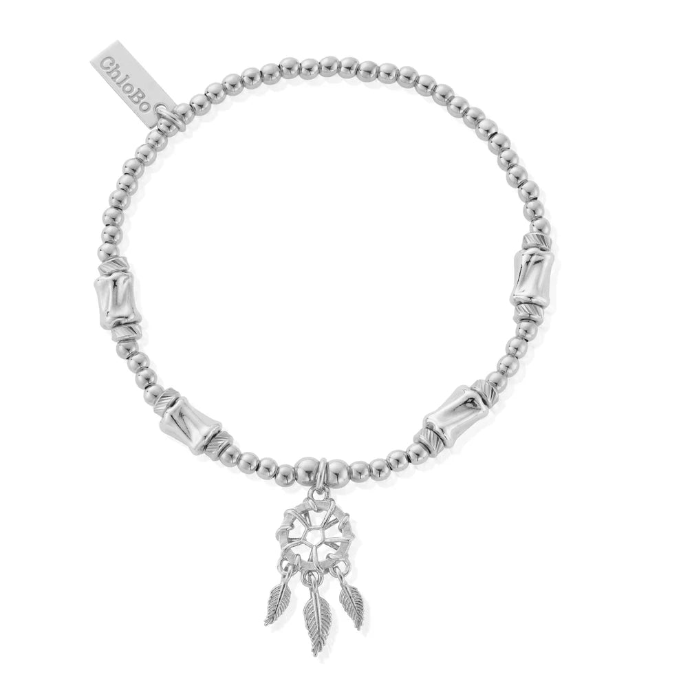 ChloBo Silver and Gold Charm Chunky Twist Dream Catcher Bracelet - MococoChloBoSBCCCT32909501912387315Bracelet